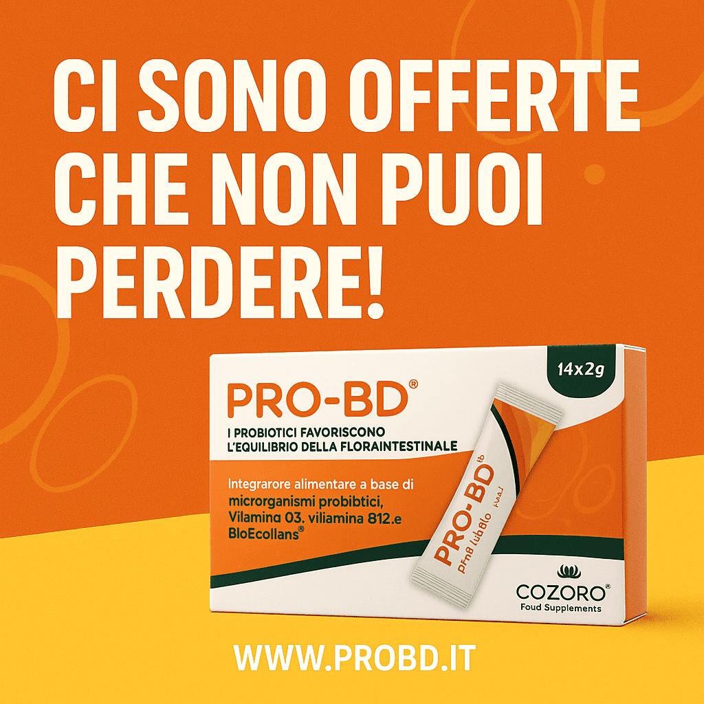 8 Confezioni di Pro-BD Fermenti Lattici Vivi a 144€ – Risparmia 32€
